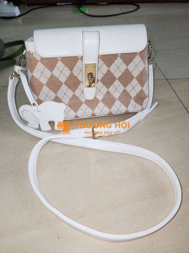 Túi xách Sablanca HB0164 kèm mốc khóa chú Voi
