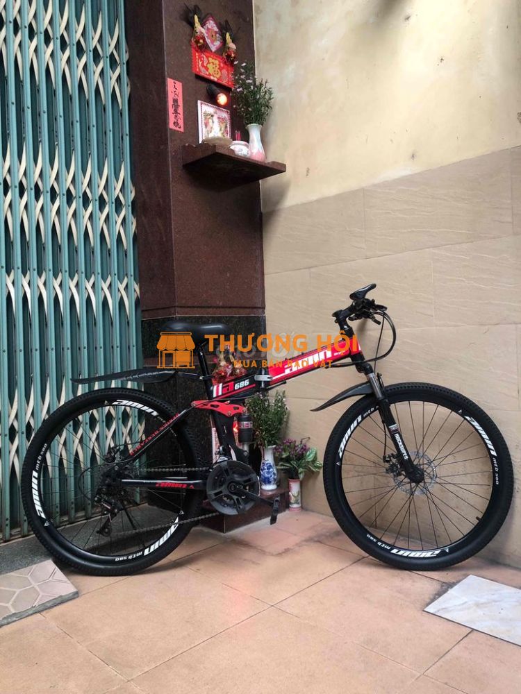 pass lại xe sườn xếp bánh 26 inch