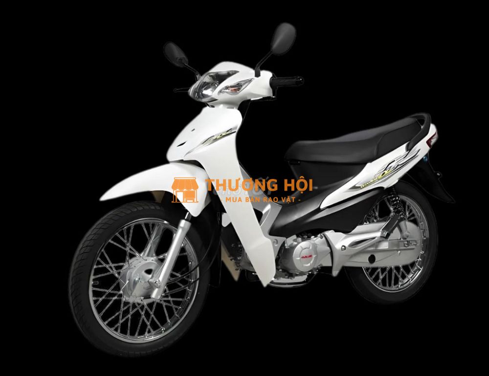 Bán xe Wave Alpha Honda đời 2025 màu trắng mới 95%
