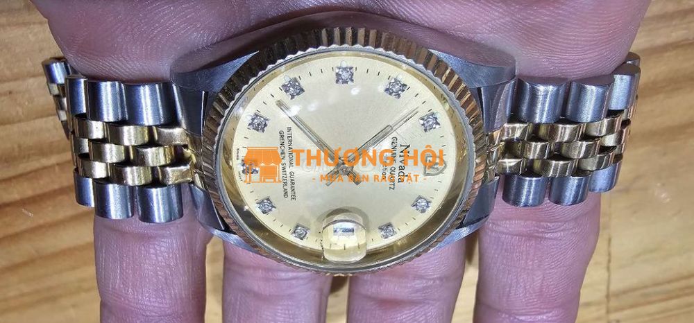 Đông hồ Nam NIVADA GENUINE QUARTZ THỤY