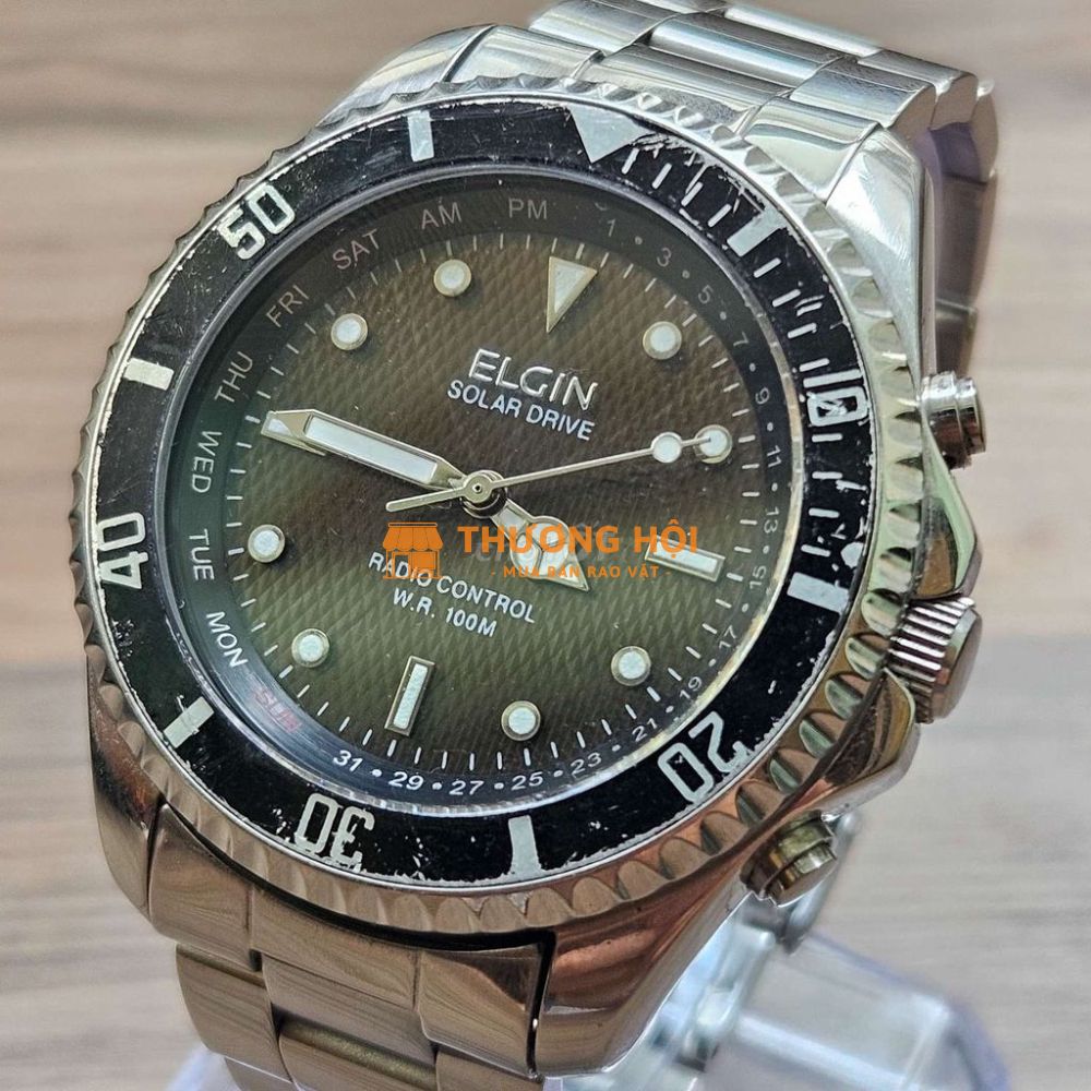 Đồng hồ Elgin Solar Radio | FK-1253 | Size 40