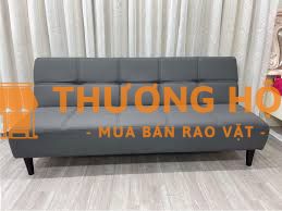 Sofa giường xám – Thiết kế 2 trong 1, tiết kiệm không gian