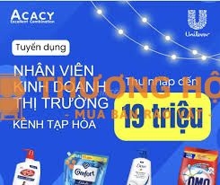 VIỆC SALE THỊ TRƯỜNG UNILEVER ĐỒNG HỚI QUẢNG BÌNH