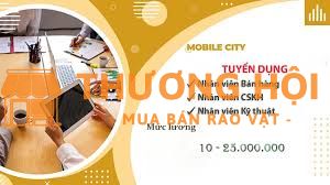 Tuyển 08 NV Bán hàng, lễ tân, kho tại Quận 1, HCM