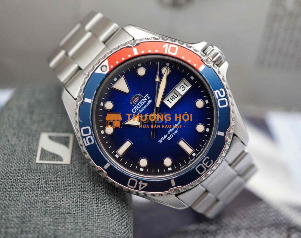 Đồng Hồ Orient Diver Kamasu Pepsi Chính Hãng