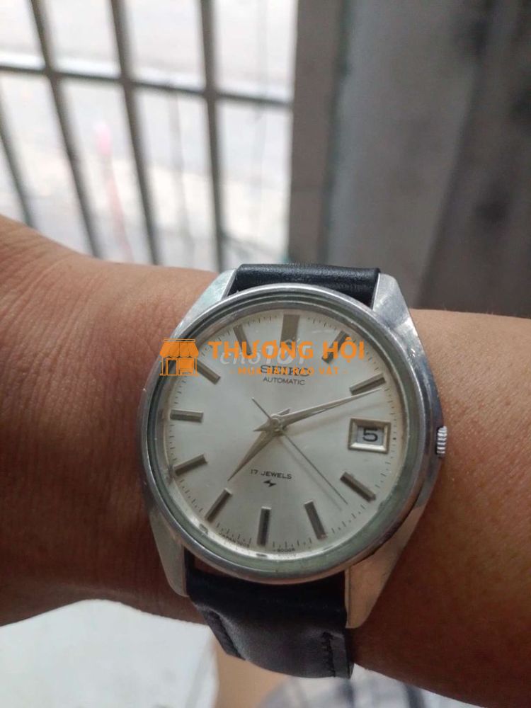 Seiko automatic, dây da mới