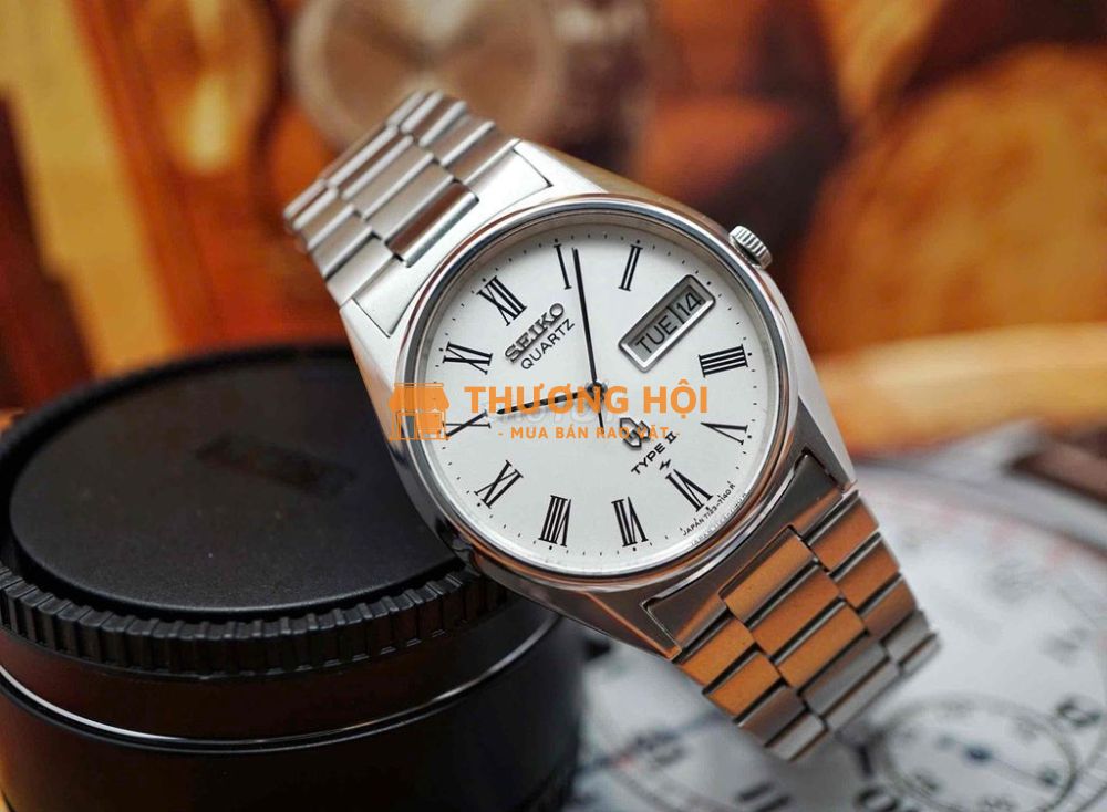 Đồng Hồ Seiko Tuyp 2 Day Date Vintage Chính Hãng