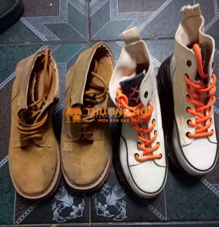 Dư pass rẻ hàng tồn giày cao cổ Hàn quốc sz240~37
