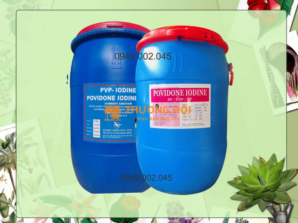 PVP Iodine - Diệt khuẩn, sát trùng dụng cụ ao nuôi tôm cá