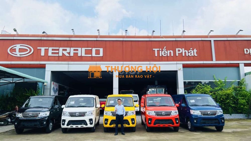 Xe Van TERA V6 V8 Đủ Màu Giao Ngay, Trả Góp 100tr