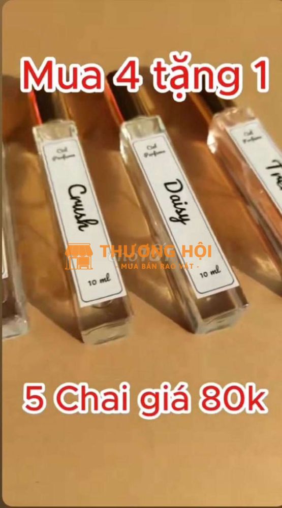 Bộ 5 chai nước hoa mini