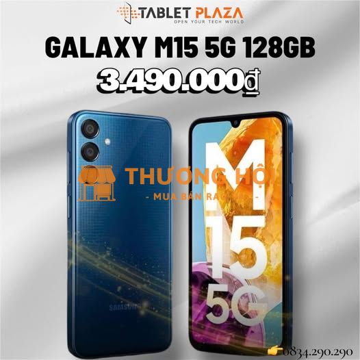 Samsung M15 xài cả ngày không lo hết pin!