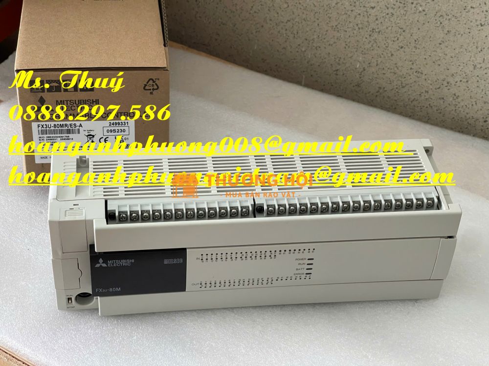 Bình Dương - FX3U-80MR/ES-A Mitsubishi - Module giá tốt