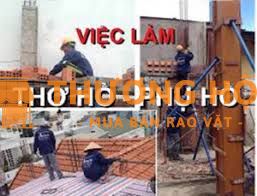 Cần tuyển 4-5 công nhân phụ, thợ xây dựng (phụ hồ)