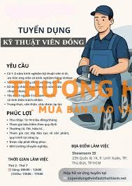 Tuyển Dụng Kỹ Thuật Viên Đồng
