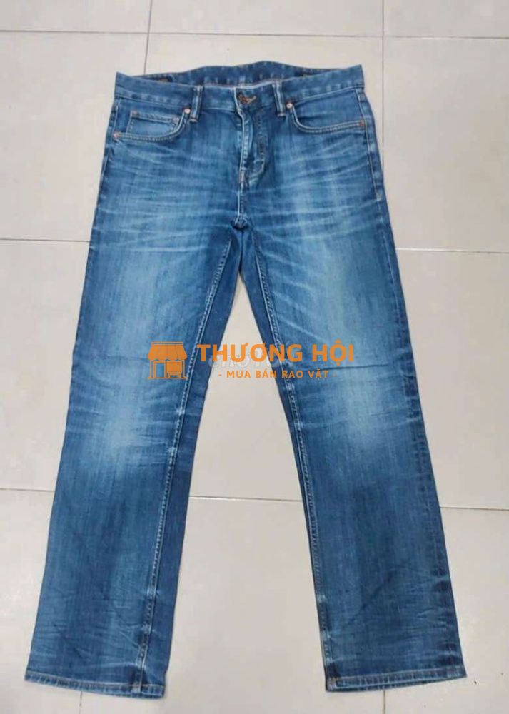 JACK & JONES jeans wash Pháp,Giản nhẹ Size 33-3