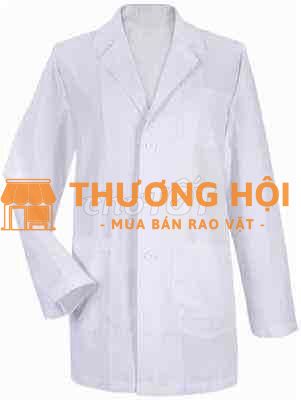 2 áo Blouse bác sĩ dài tay dày dặn mới 100%