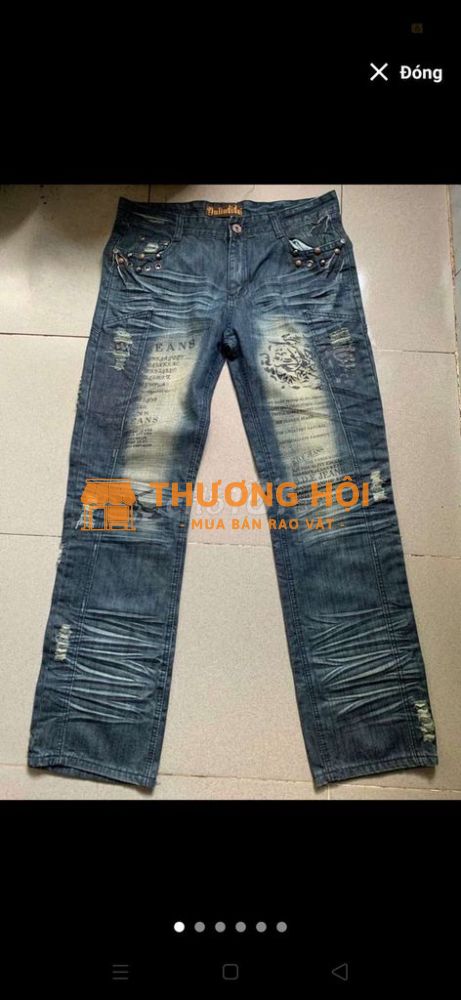 DULINDIDAI jeans wash like new mới tin size 34-36