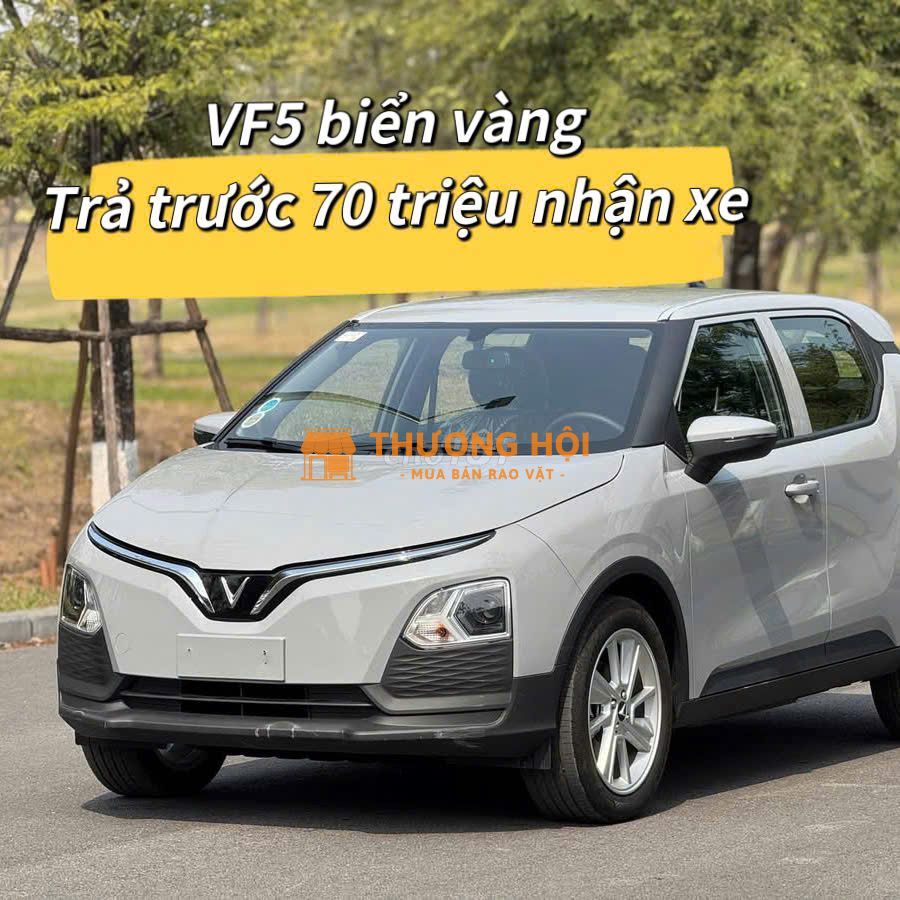 VF5 biển vàng trả trước 70 triệu, bao nợ xấu