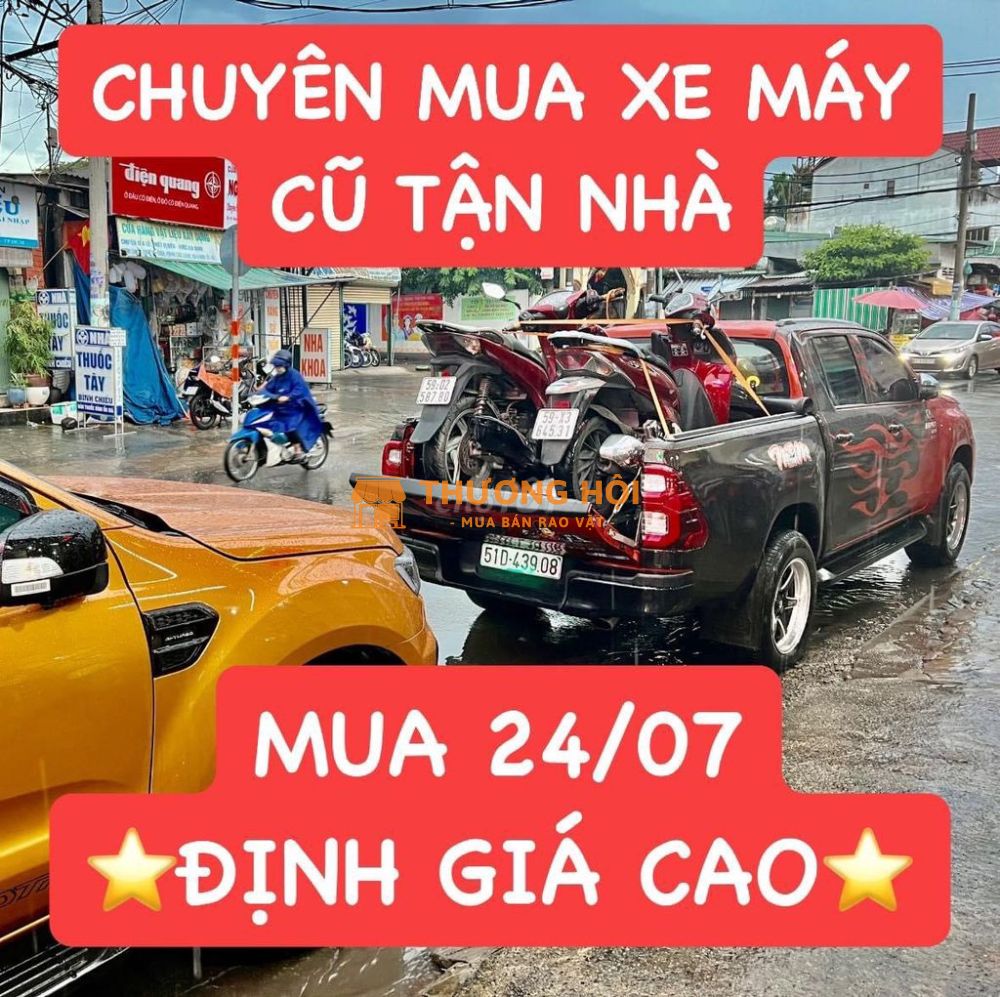 THU MUA CÁC LOẠI XE MÁY CŨ, XE HƯ GIÁ CAO