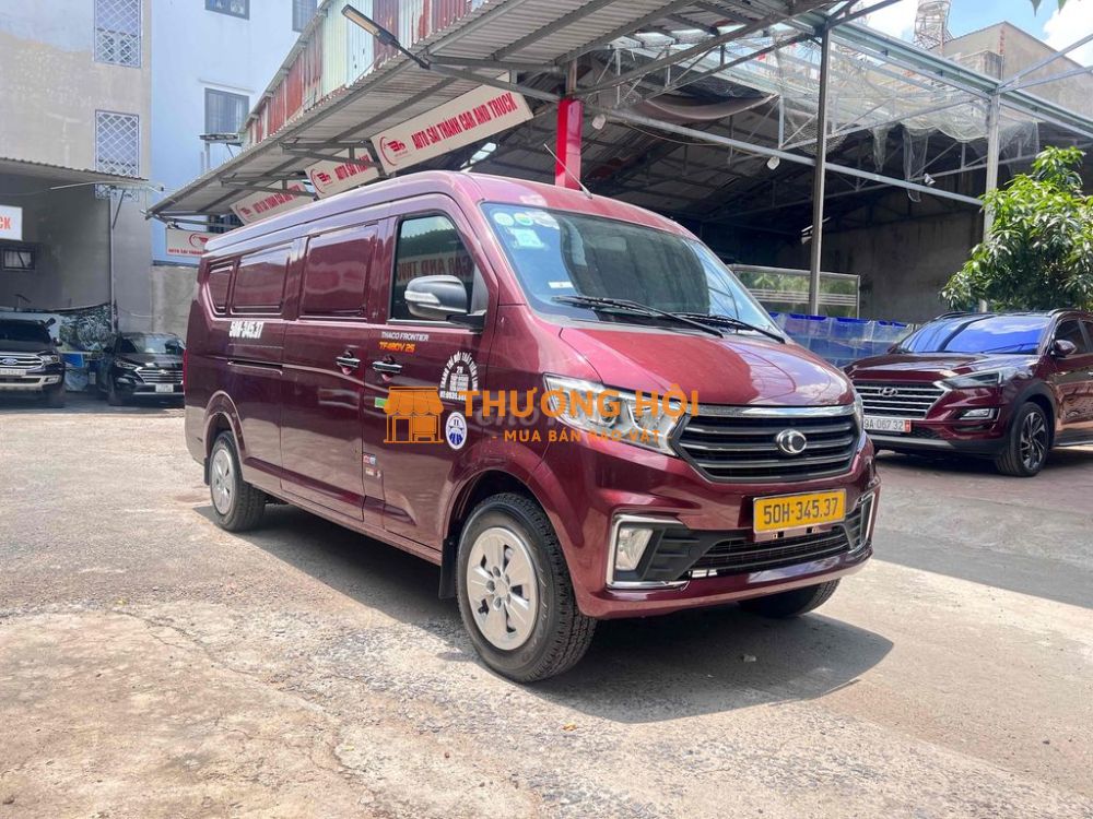 Xe tải van Thaco TF480 đời 2024 màu đỏ đẹp hiếm