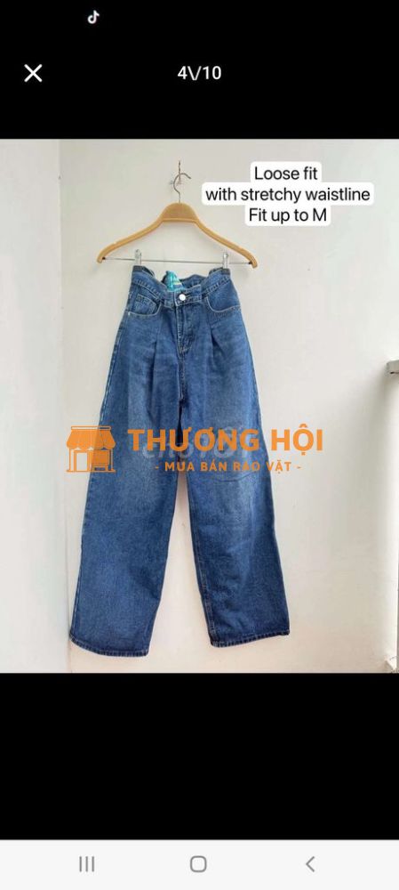 Quan jean nư ông rống size M