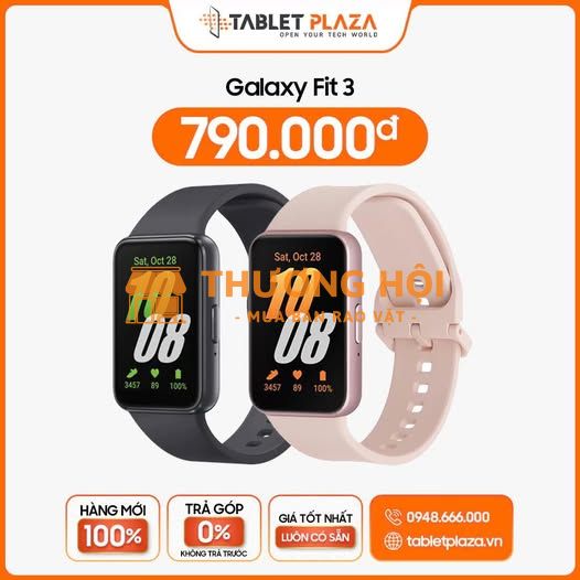 Vòng đeo tay thông minh đáng mua nhất Galaxy Fit3