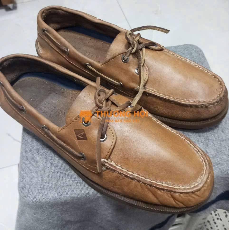 Giày mọi da bò hiệu Sperry