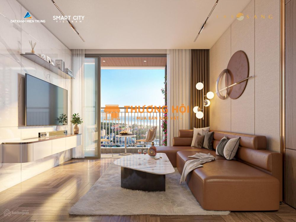 Độc quyền căn chung cư cao cấp 2PN, tầng 20 view biển Mỹ Khê, trung tâm TP Đà Nẵng, sở hữu lâu dài