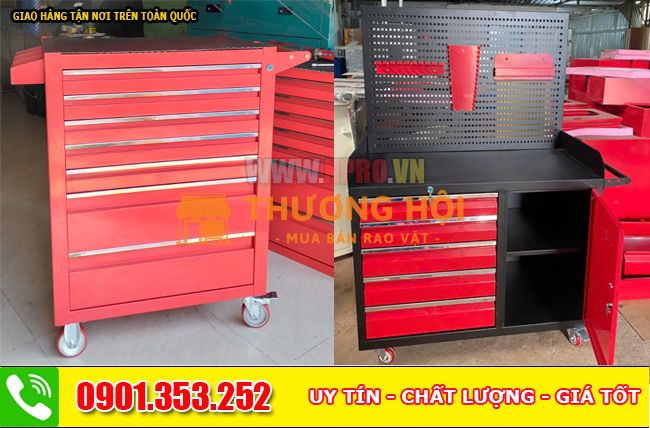 Xe để đồ nghề 3 tầng của NPRO