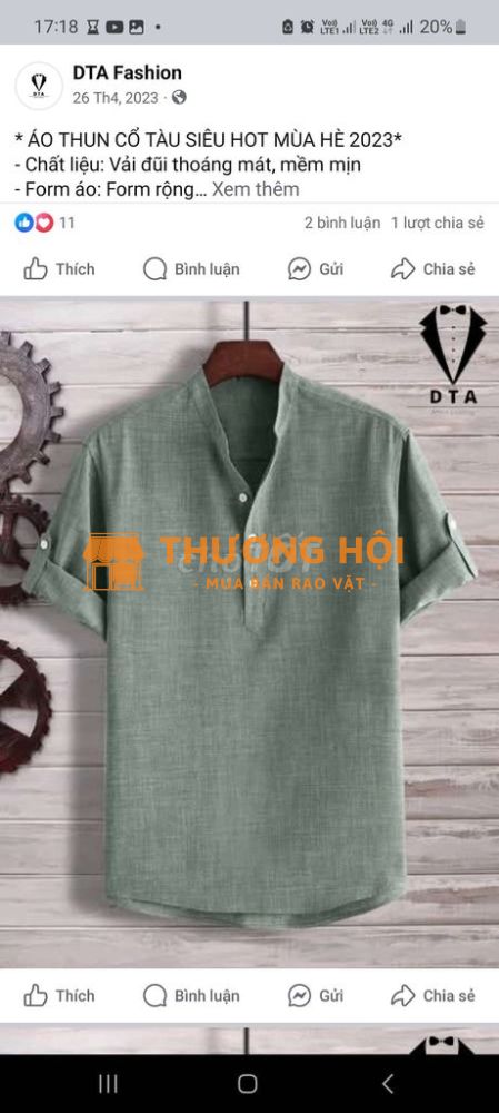 Áo cổ tàu