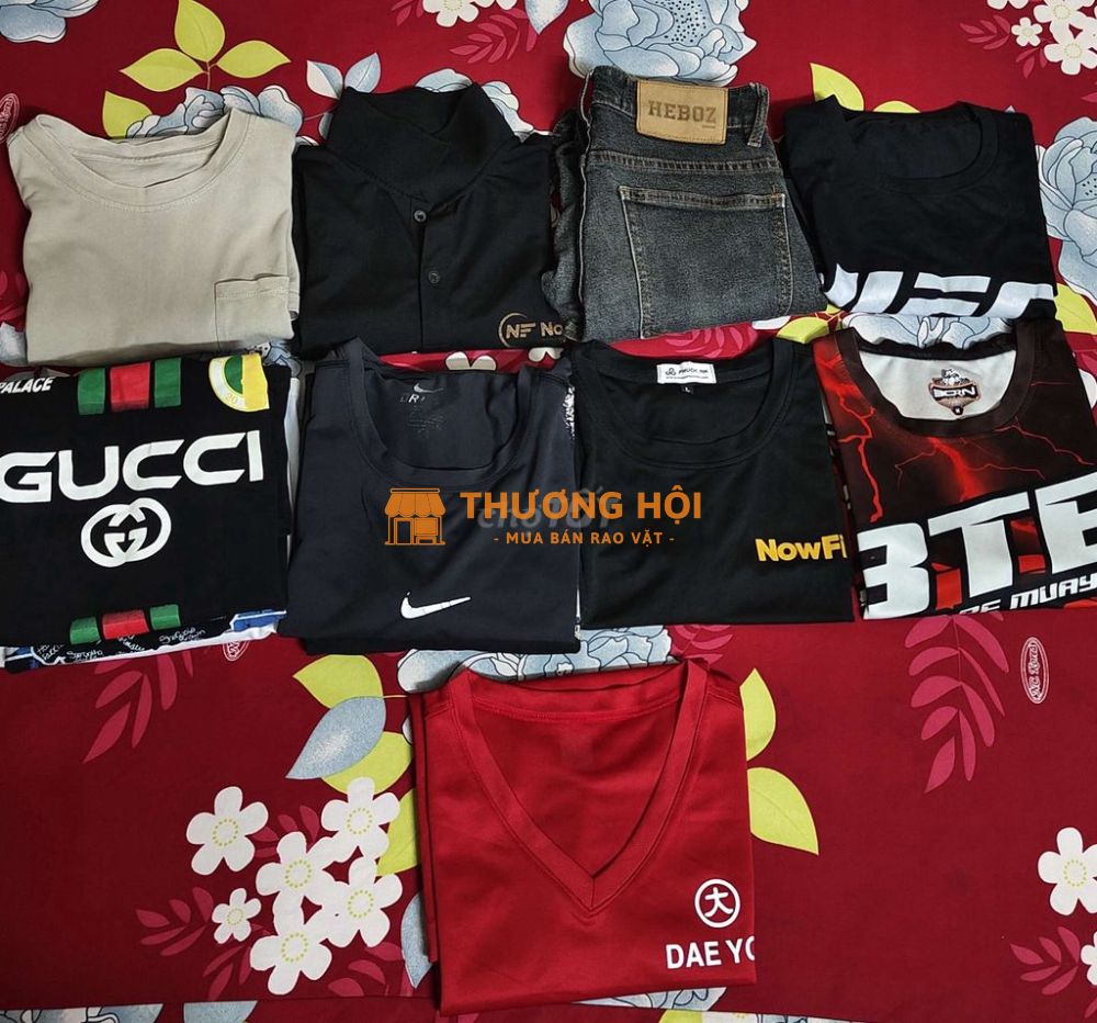 Combo set quần áo nam size 45-50kg