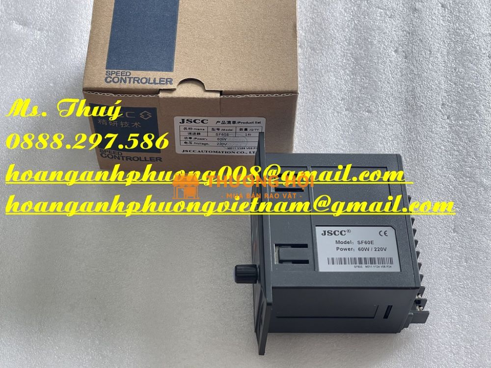 Bộ điều khiển SF60E - Hàng JSCC chính hãng - Bình Dương