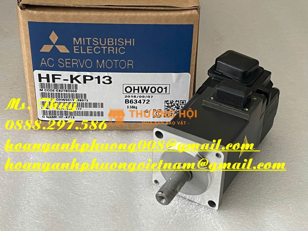 AC servo motor HF-KP13 - Mitsubishi nhập mới Japan