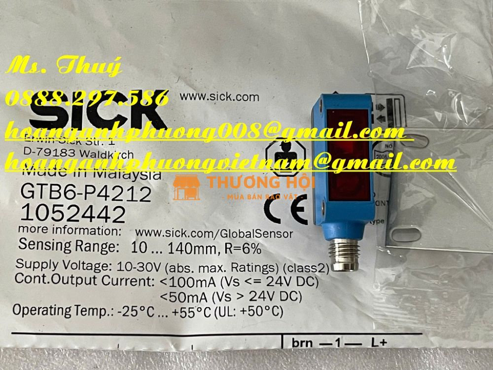 Cảm biến Sick GTB6-N1211 - Hoàng Anh Phương phân phối giá tốt