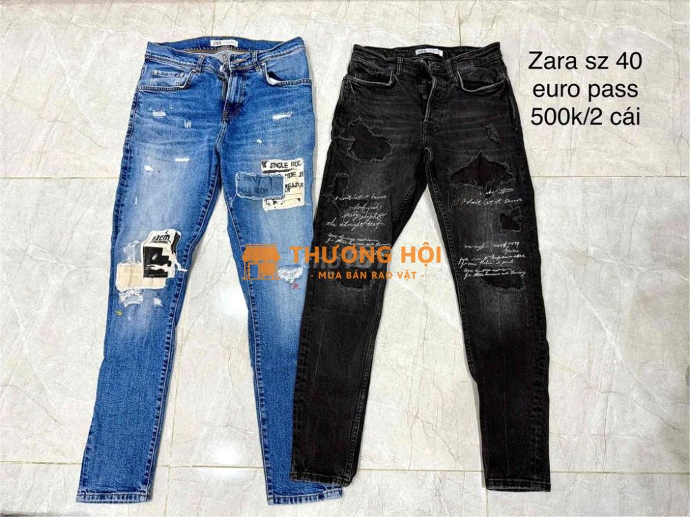 THANH LÝ QUẦN JEAN ZARA NAM