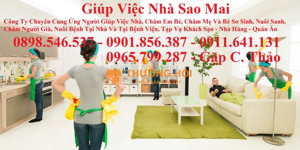 CẦN NGƯỜI GIỮ TRẺ GỌI CHỊ THẢO DỊCH VỤ SAO MAI LÀ CÓ NGƯỜI SAU 1 PHÚT
