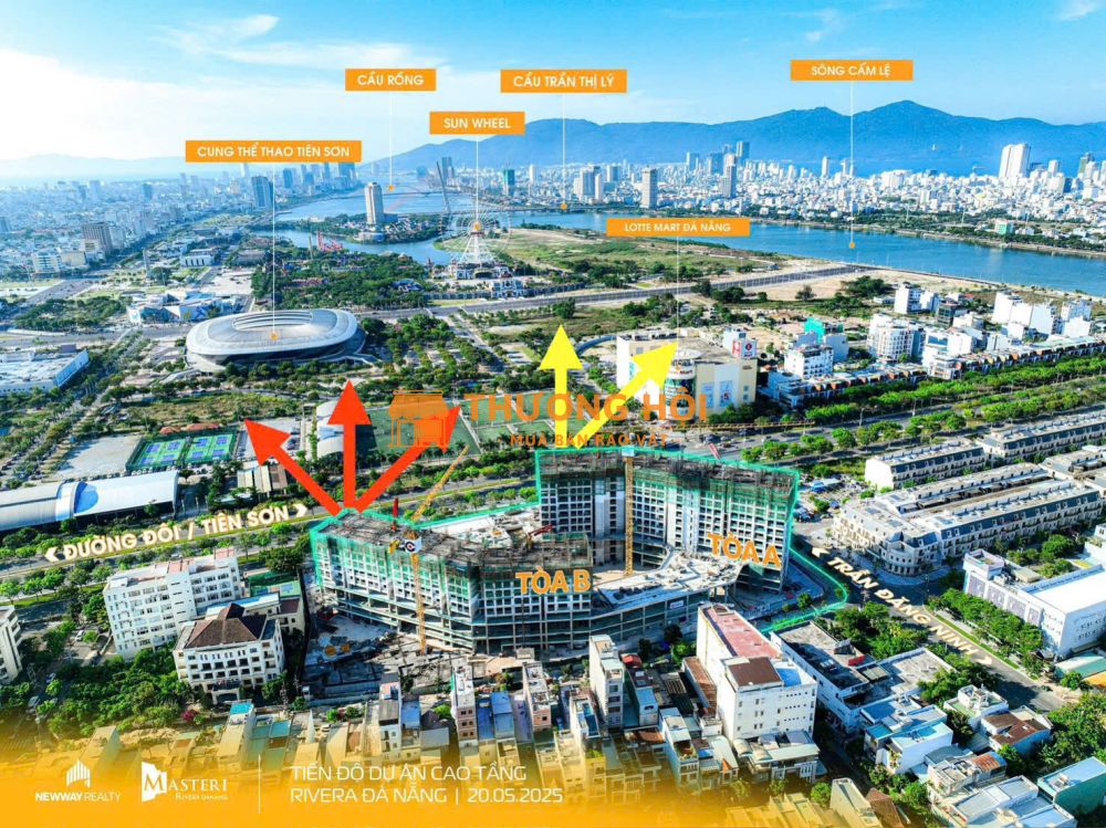Độc quyền hàng view pháo hoa quốc tế trục căn 05,6,7,8,9,10,11,12,13 Masterise Đà Nẵng