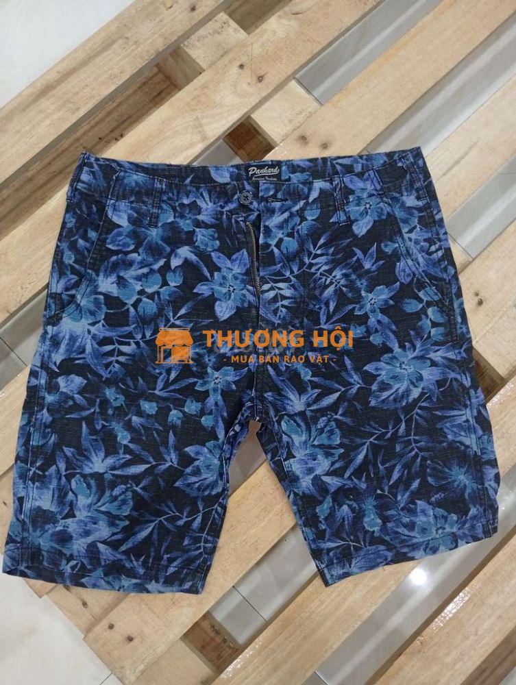 Short hoạ tiết kaki hàng úc 31
