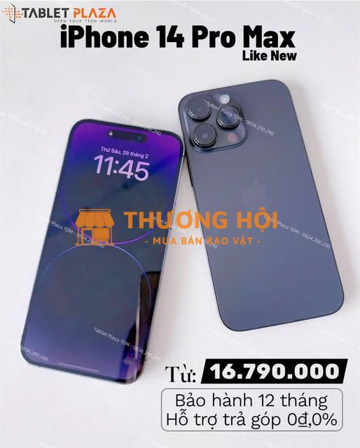 Iphone 14 pro max 99% ngoại hình đep