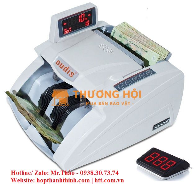 Máy đếm tiền OUDIS 8899A – Đếm nhanh, Phát hiện tiền giả chính xác