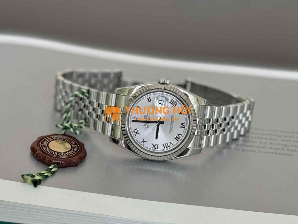 Rolex 116234 Datejust Silver Roman Jubilee 36mm