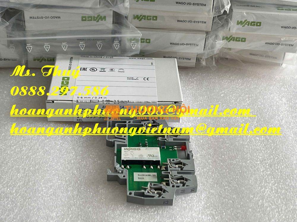 Mô đun WAGO 859-304 - Giao hàng toàn quốc