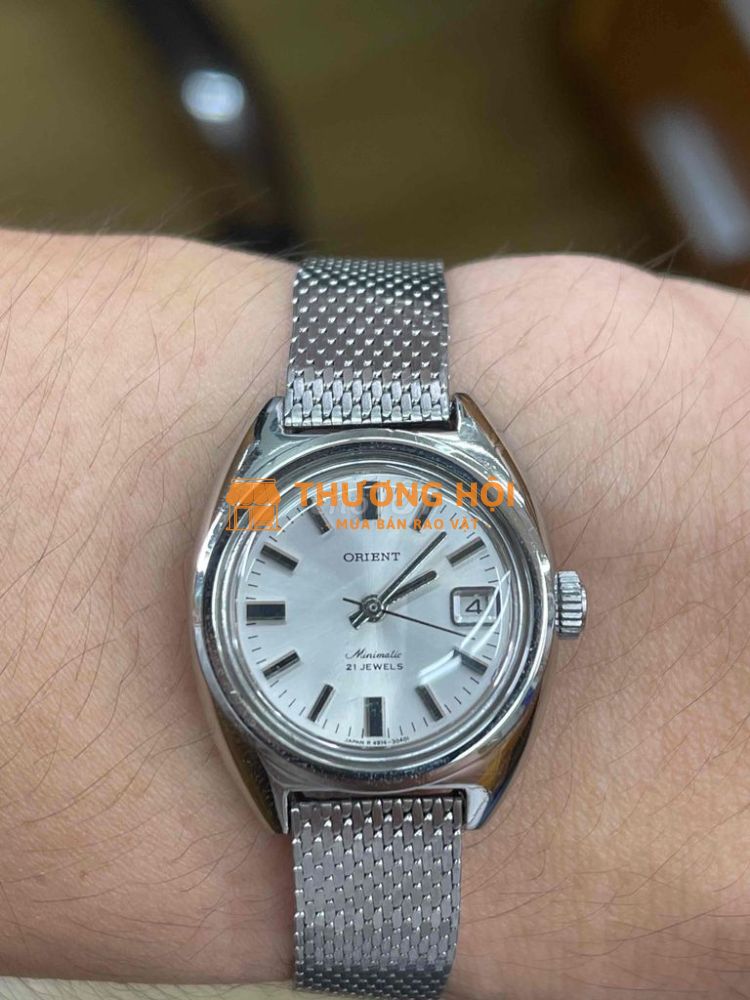 đồng Hồ Oirent Máy Cơ Automatic dây thép