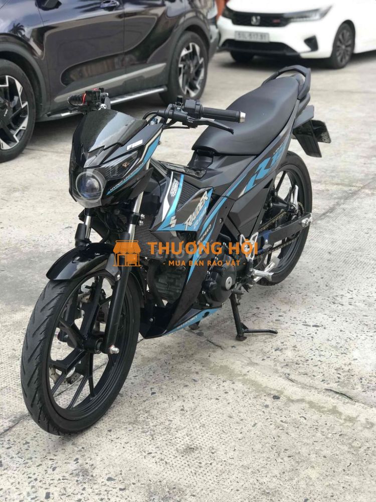 Suzuki Raider 150 đk 2021 màu xanh đen BST