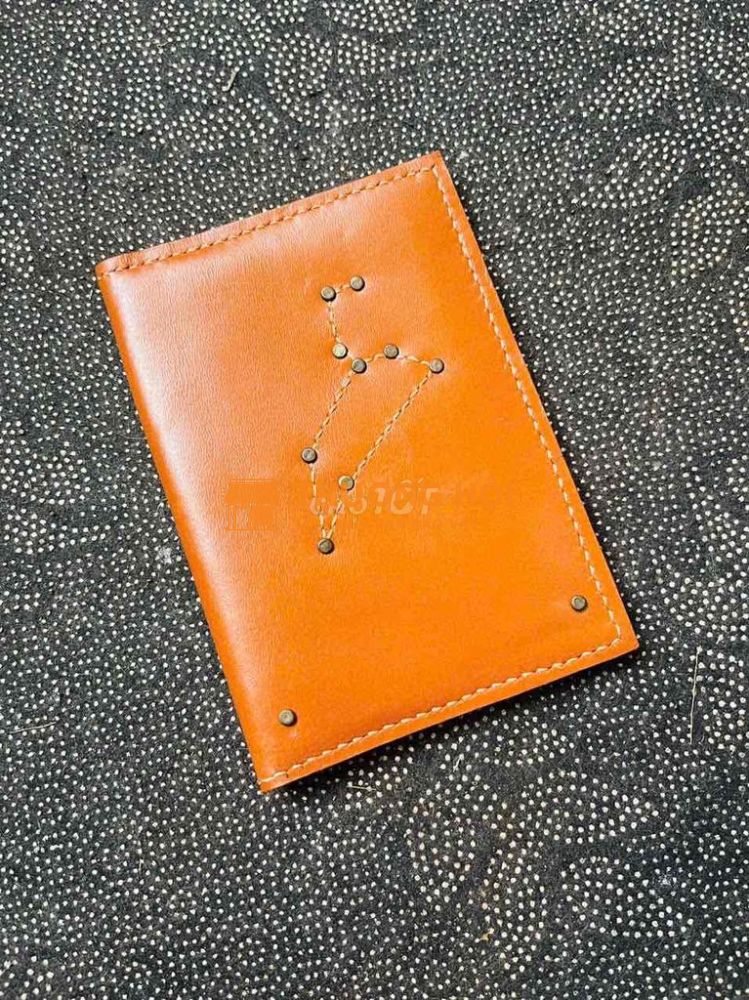 Ví da bò 200k, 12* 14cm , mẫu độc lạ da mềm