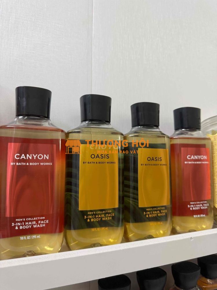 Bathbodyworks tắm gội mùi nam