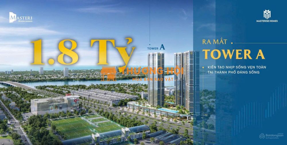 1.8 TỶ DỄ DÀNG SỞ HỮU CĂN HỘ VIEW PHÁO HOA SÔNG HÀN VĨNH VIỄN 2PN/2WC - MASTERI RIVERA ĐÀ NẴNG
