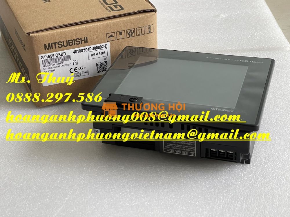 Màn hình công ngiệp Mitsubishi GT1555-QSBD - Hàng Nhật, giá tốt