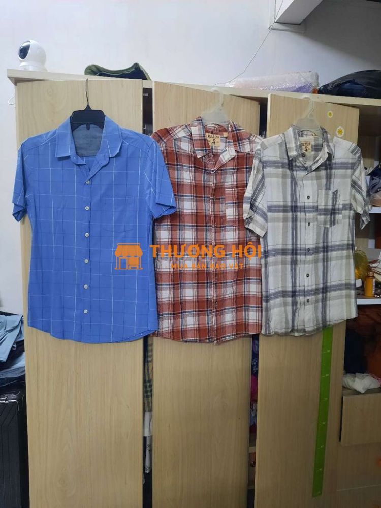 3 áo sơ mi sọc Authentic Goods 55-62ky